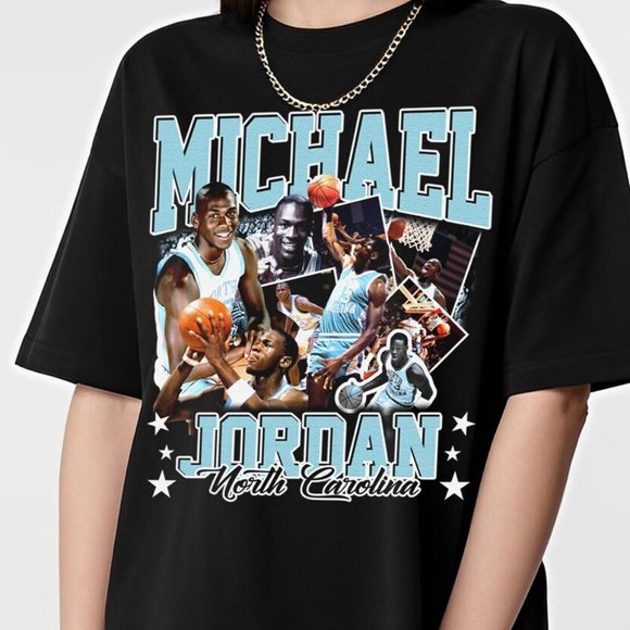 Michael Jordan NBA Graphic Vintage T Shirt